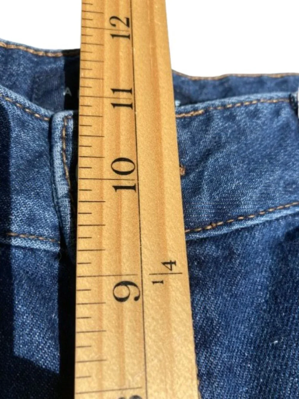 Aeropostale Aero Baggy Wide Leg Jeans High Rise Med. Blue Skater EUC,  sz. 12S